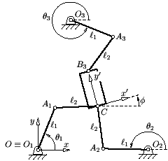 Singularity Loci of Planar Parallel Manipulators with Revolute Joints